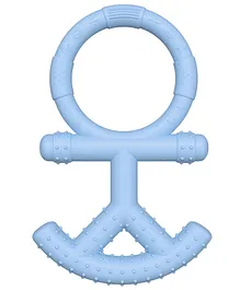 Buddsbuddy BPA Free Chillax Silicone Baby Teether  - Blue