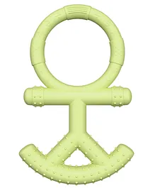 Buddsbuddy BPA Free Chillax Silicone Baby Teether  - Green