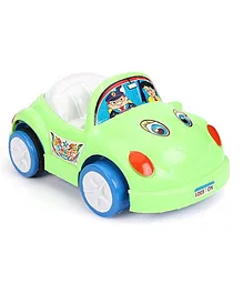 Lovely Smart Friction Powered Toy Car - Green
