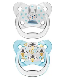 Dr. Browns PreVent Butterfly Soother Stage 1 Pack Of 2 - Blue