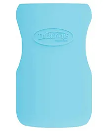 Dr. Browns Wide Neck Glass Bottle Sleeve Blue - 270 ml