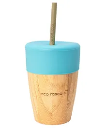 eco rascals Bamboo Big Cup (Blue) -  210 ml