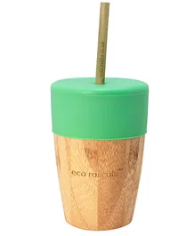eco rascals Bamboo Big Cup (Green) -  210 ml