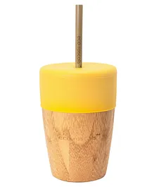 eco rascals Bamboo Big Cup (Yellow) -  210 ml