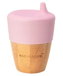 eco rascals Bamboo Small Cup (Pink) -  190 ml