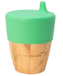 eco rascals Bamboo Small Cup (Green) -  190 ml