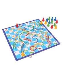 Toyfun Small Ludo And Snake And Ladder Board Game - Multicolor