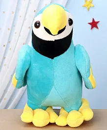 Fuzzbuzz Parrot Soft Toy Blue - Height 30 cm