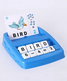 Ekta Word Builder 2 In 1 Letters Matching Game - Blue