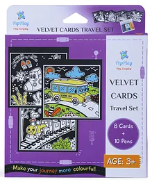 PepPlay Velvet Cards Travel Set - 18 Pieces