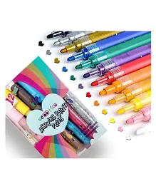 Scoobies Acrylic Paint Pens Multicolor - Length 15 cm