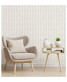 The Wall Chronicles  Dashes Wallpaper  -Beiges & Browns