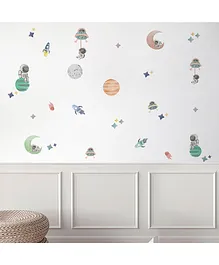 The Wall Chronicles  Space Wall Stickers - Multicolour