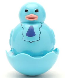 Ratnas Duck Shaped Musical Roly Poly Toy (Color May Vary)