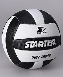 Starter Soft Touch Volleyball - White & Black