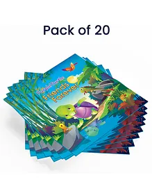 Purple Turtle  Birthday Returns Story Books Friends Forever Pack of 20 - English