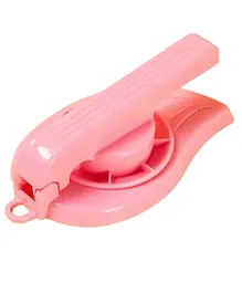 MOMISY Dumpling skin Puri Maker With Handle Manual Unbreakable Puri dough Press Machine - Pink