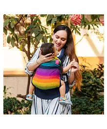 Anmol Baby 100% Handwoven Cotton Ergonomic Adjustable Baby Carrier Flexy - Multicolour