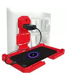 SKYCELL Wall Mobile Charging Stand - Red