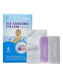 AHC Baby and Kids Cooling Gel Patch For Fever Colour Changing Patch - 4 Patch
