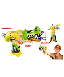 Toyshine 2 in 1 Transformer Strike Gun with Soft Dart Bullets and Accessories - Multicolor