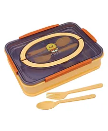 Spanker Ben Duck Large Lunch Box Thermal Stainless Steel Insulation Box 1100 ml - Yellow