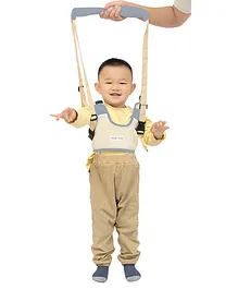 POLKA TOTS Baby Walker Harness Adjustable Walking Assistant Stand Up & Learning Safety Walker Belt - Grey