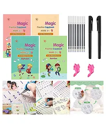Sank Magic Practice Copybook E BOOK  Number Tracing Book for Preschool ( Colour May Vary)