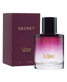 Taboo Secret by Perfume Lounge & Long Lasting Skin Friendly Fragrance Perfume for Women - 100 ml