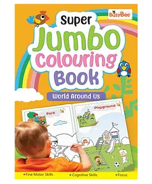 Pegasus Super Jumbo Colouring Book (World Around Us) - English