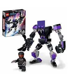 LEGO Marvel Black Panther Mech Armour Building Kit Black - 125 Pieces