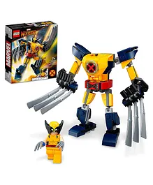 LEGO Marvel Wolverine Mech Armour Building Kit 141 Pieces - 76202