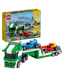 LEGO Creator 3in1 Race Car Transporter Building Kit 328 Pieces - 31113