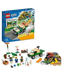 LEGO City Wild Animal Rescue Missions Building Kit 246 Pieces-60353