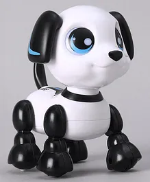 SilverLit Heads Up Puppy Barking & Walking Robo Toy -  White & Black