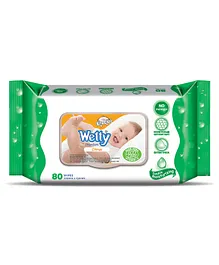Xtra Care Wetty Wipes Citrus - 80 Pieces