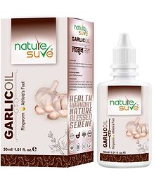 Nature Sure Garlic Oil for Ringworm and Athlete & Foot  - 30 ml