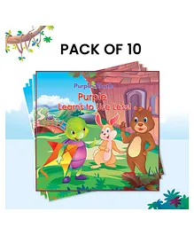 Birthday Returns Story Books Purple Learn to Use Less  Pack of 10 - English