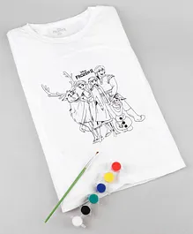 Disney Frozen 2 Paint Your T - Shirt With DIY Kit - Multicolour
