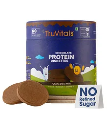 TruVitals Chocolate Protein Diskettes for Kids - 170 g