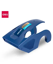 Deli Tape Dispenser and Cutter Hand Operation Anti Corrosion Blade with Extra Durability - Blue
