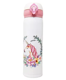 JI And Ja Unicorn Design Bottle White - 500ml