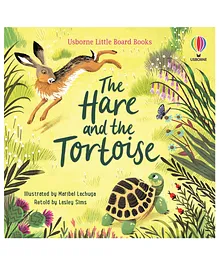 Usborne Little Board Books The Hare And The Tortoise By Maribel Lechuga- English