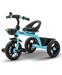 Baybee Baby Tricycle for Kids, Smart Plug & Play Kids Tricycle Cycle for Kids with Bell Front & Rear Baskets - Blue