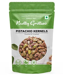 Nutty Gritties Pista Kernels No Shells Roasted Unsalted - 100 g