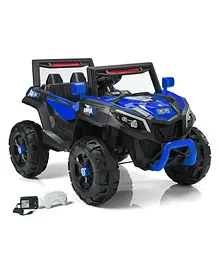 Kidz Auto Battery Operated Ride on Car With Light & Music J6188 - Blue