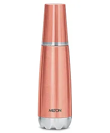 Milton Vertex Steel-750 Thermosteel Vacuum Insulated Hot & Cold Water Bottle with Tumbler - 700 ml