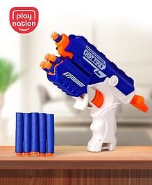 PlayNation Soft Dart Gun - Blue