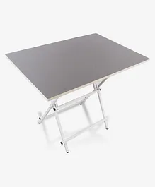 Faburaa Tablista Foldable Table for Home & Office Light - Grey