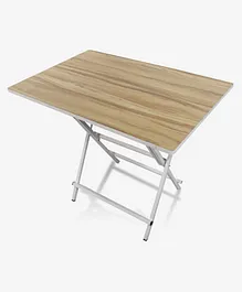 Faburaa Tablista Foldable Table for Home & Office Light - Walnut